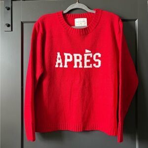 Panache Apparel Après Red Sweater